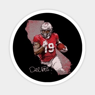 Deebo Samuel San Francisco City Map Magnet